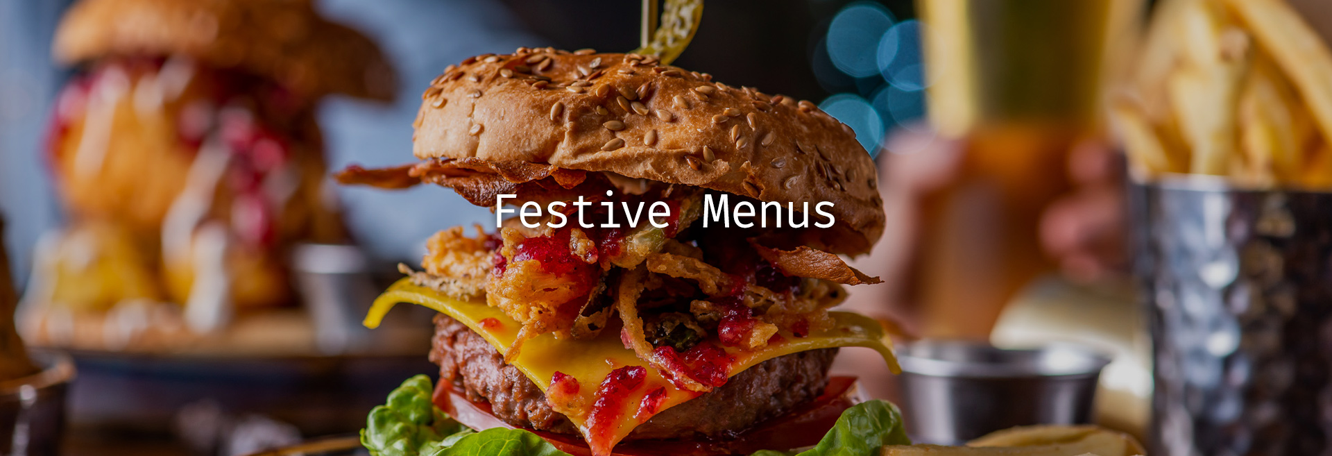 Festive Christmas Menu at The Hen & Chickens Theatre Bar 